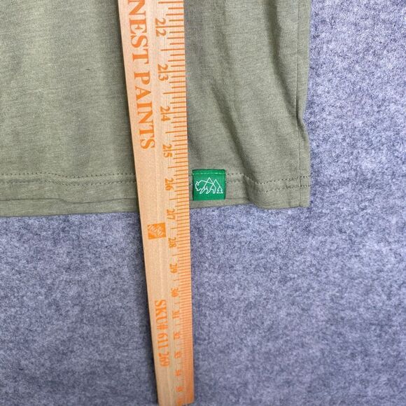 Wild Tribute Shirt Adult Small Mammoth California Green - Picture 4 of 7